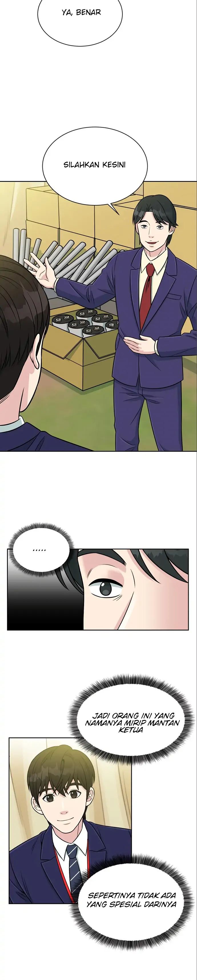 Halaman 17 dari Reincarnated as a New Employee Chapter 5