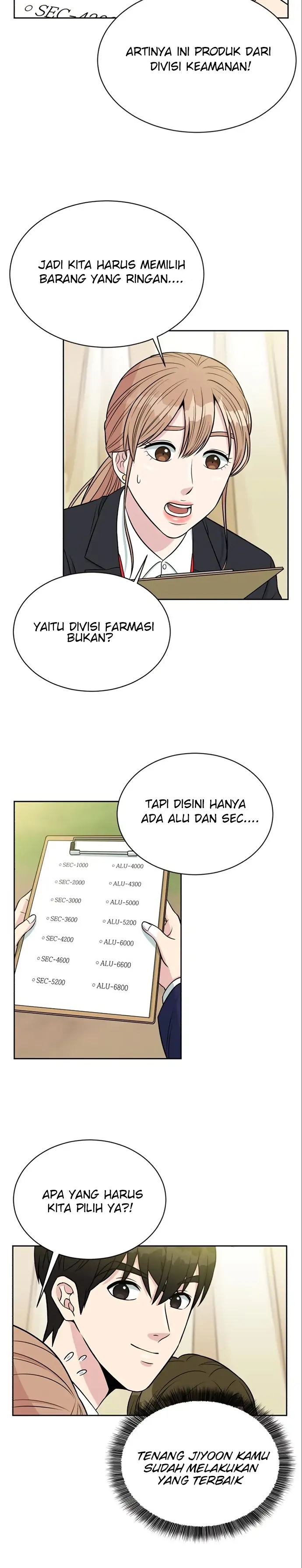 Halaman 21 dari Reincarnated as a New Employee Chapter 5