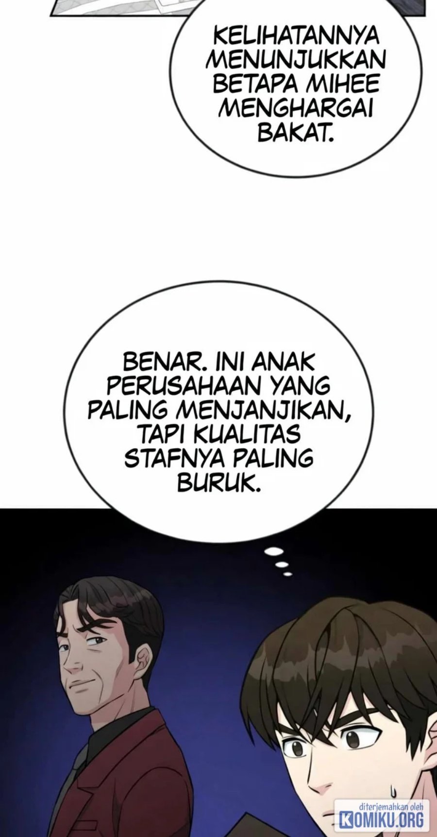 Halaman 40 dari Reincarnated as a New Employee Chapter 52