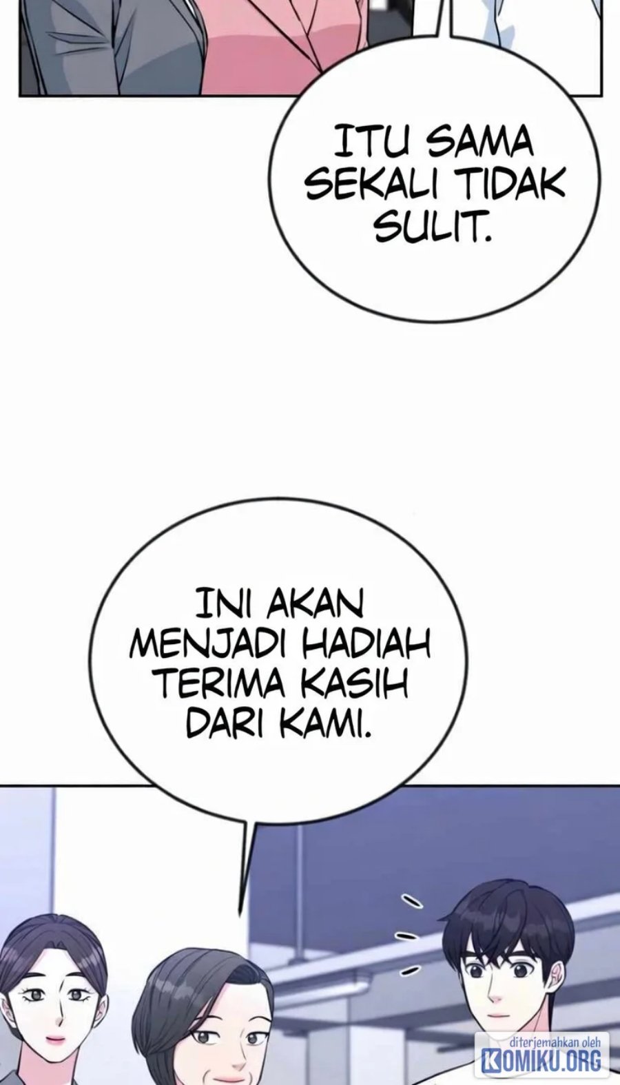 Halaman 49 dari Reincarnated as a New Employee Chapter 52