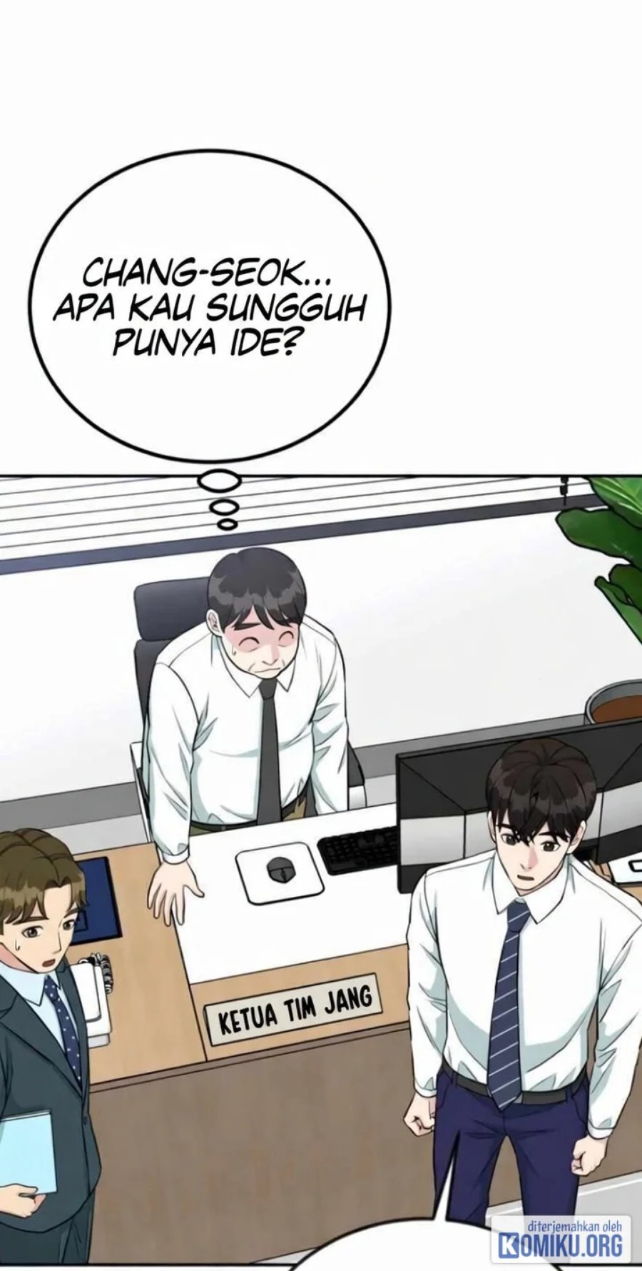 Halaman 27 dari Reincarnated as a New Employee Chapter 53