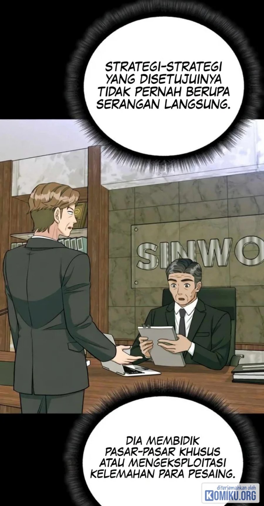 Halaman 46 dari Reincarnated as a New Employee Chapter 53