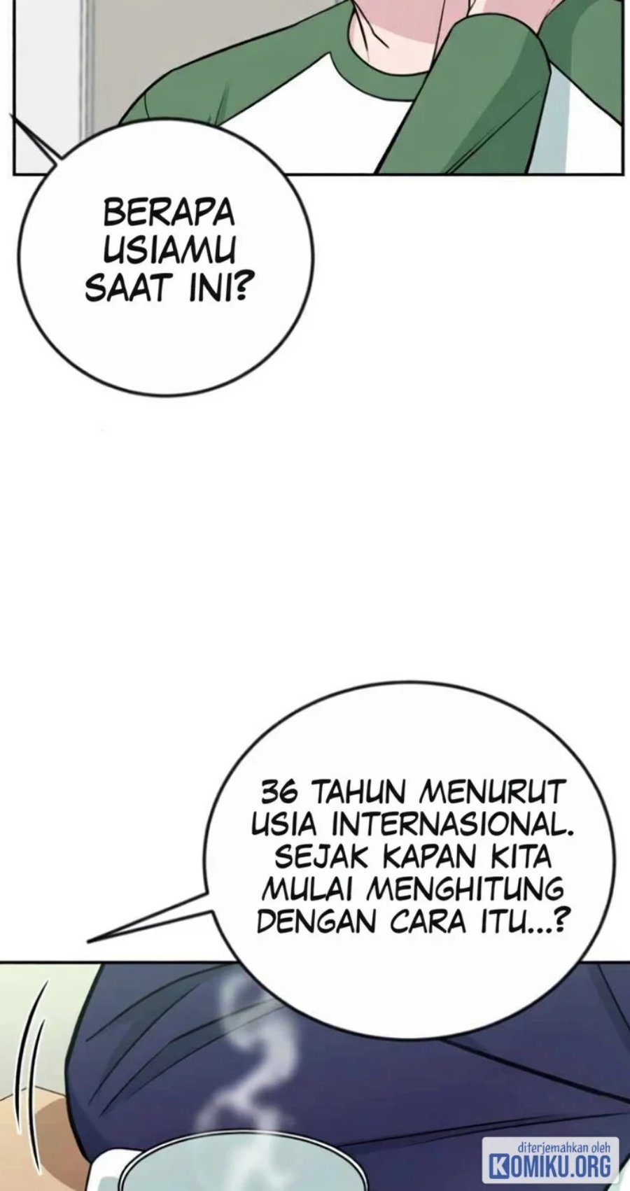 Halaman 37 dari Reincarnated as a New Employee Chapter 54