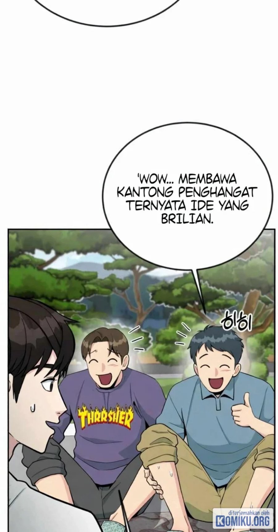 Halaman 18 dari Reincarnated as a New Employee Chapter 56