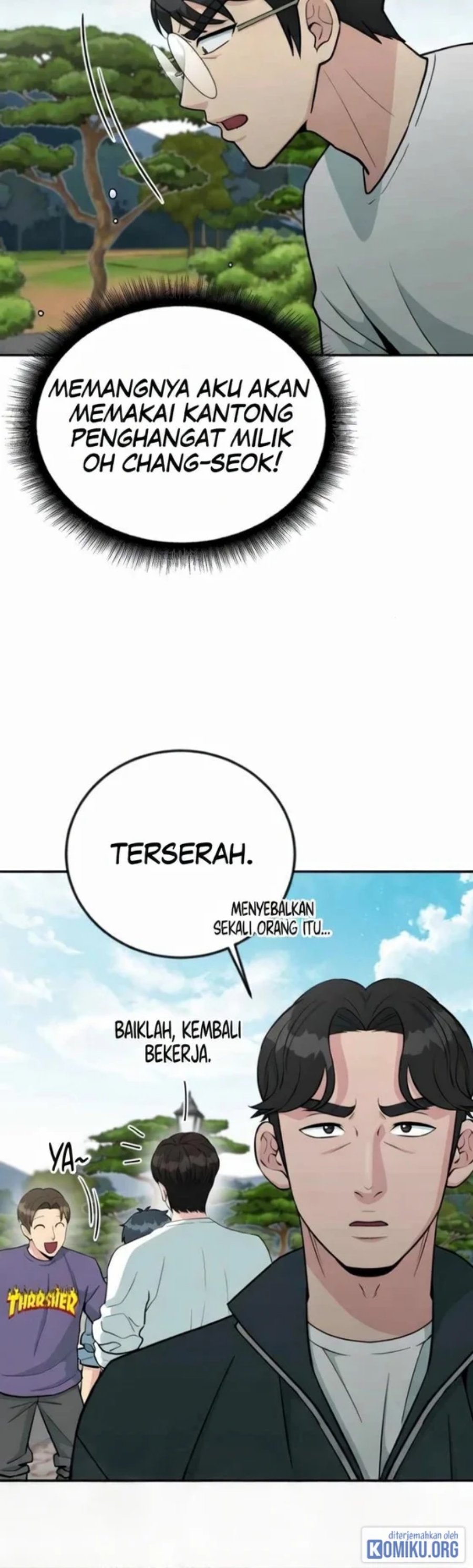 Halaman 21 dari Reincarnated as a New Employee Chapter 56