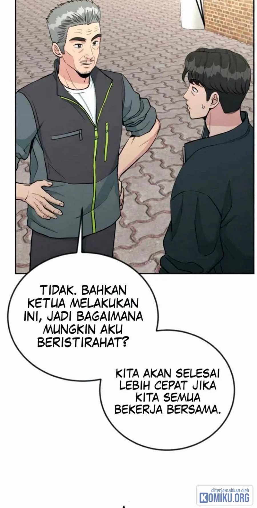 Halaman 34 dari Reincarnated as a New Employee Chapter 56