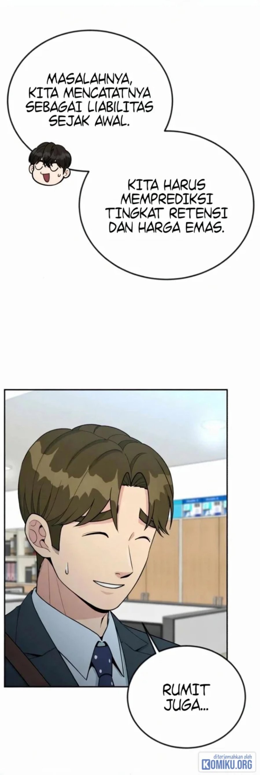 Halaman 10 dari Reincarnated as a New Employee Chapter 57