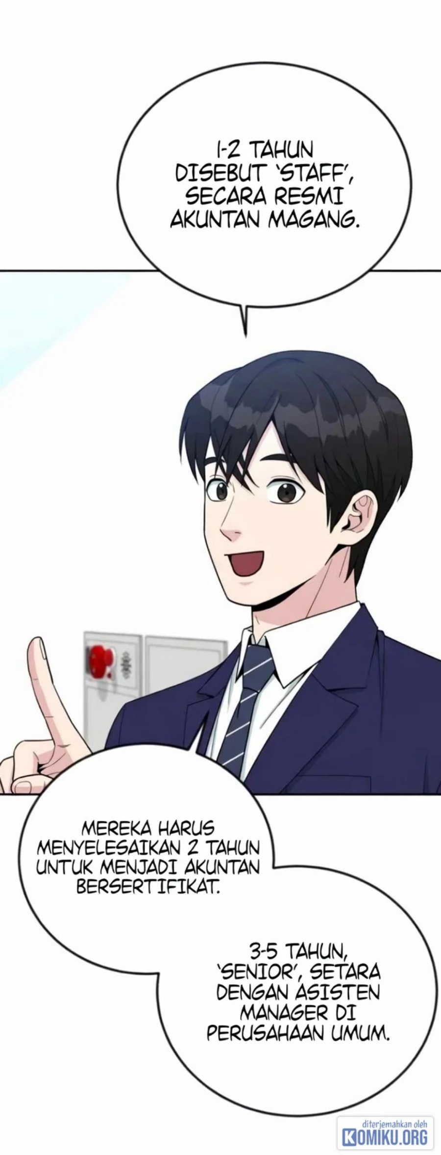 Halaman 34 dari Reincarnated as a New Employee Chapter 57