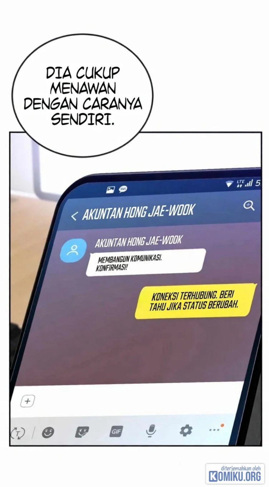 Halaman 68 dari Reincarnated as a New Employee Chapter 57
