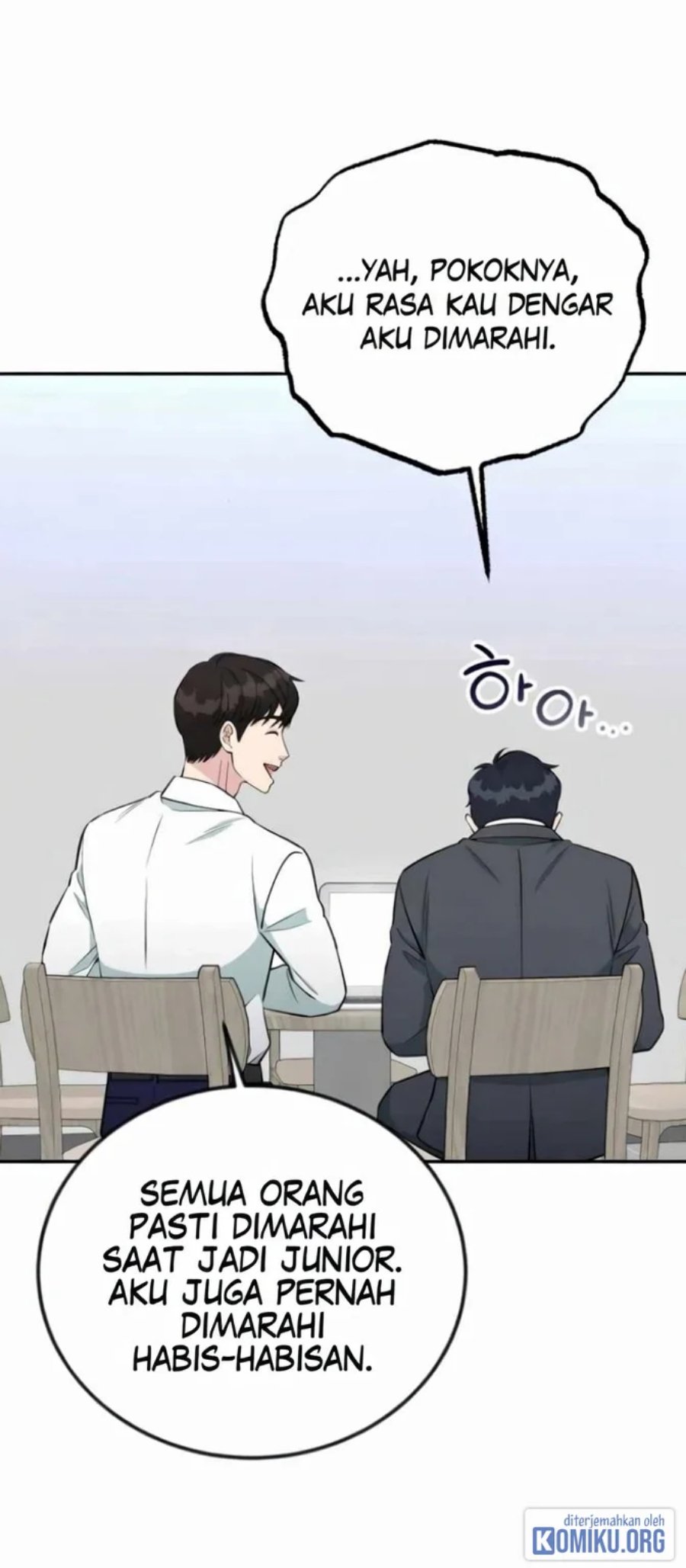 Halaman 16 dari Reincarnated as a New Employee Chapter 58