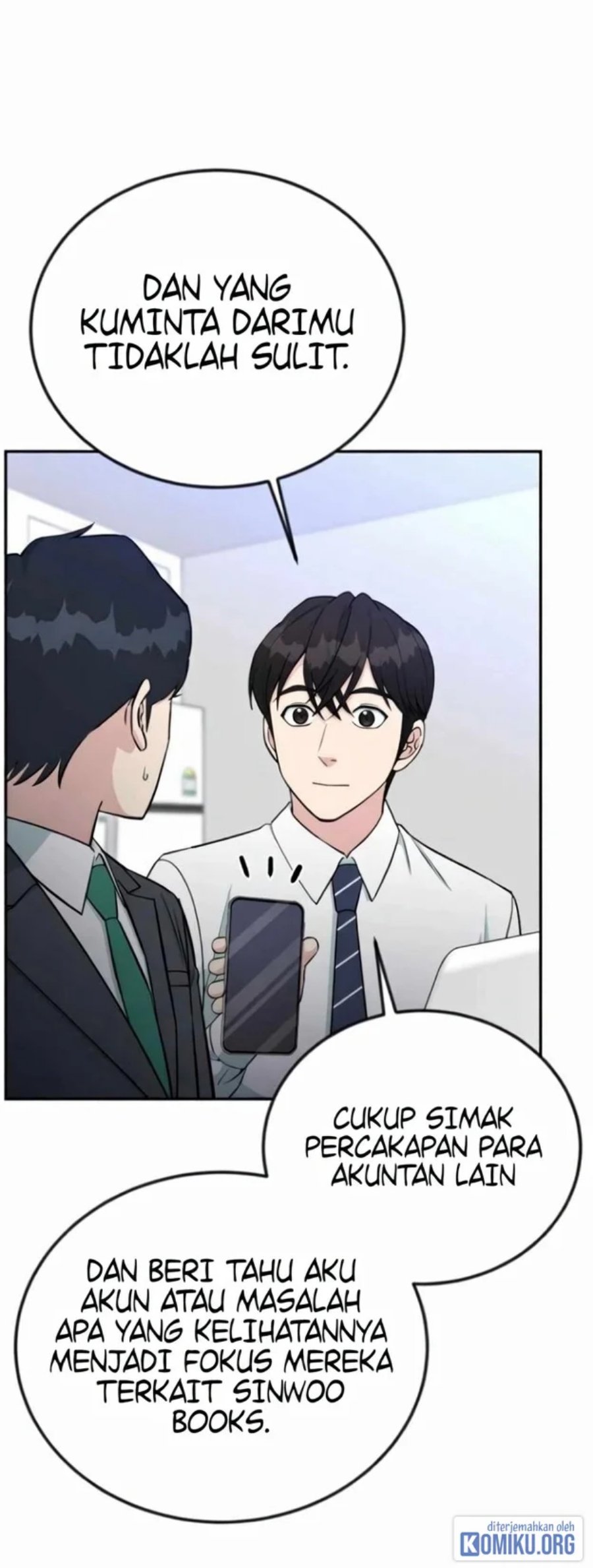 Halaman 20 dari Reincarnated as a New Employee Chapter 58