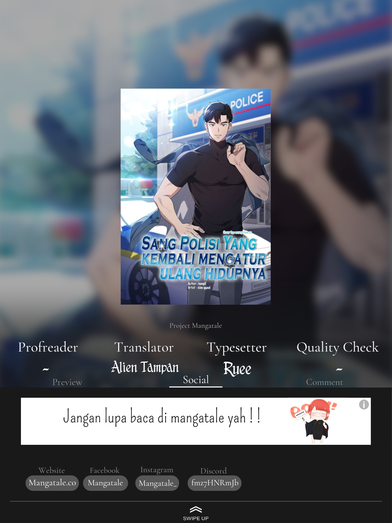 Halaman 1 dari Reset Life of Regression Police Chapter 26