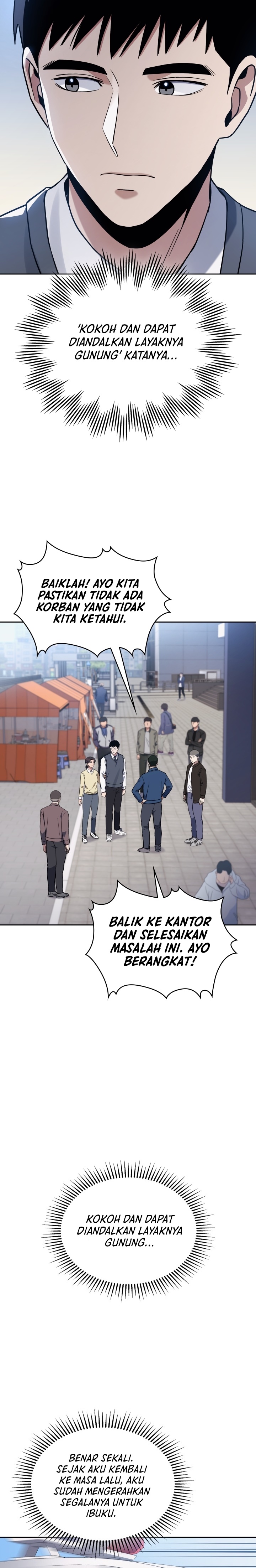 Halaman 22 dari Reset Life of Regression Police Chapter 9