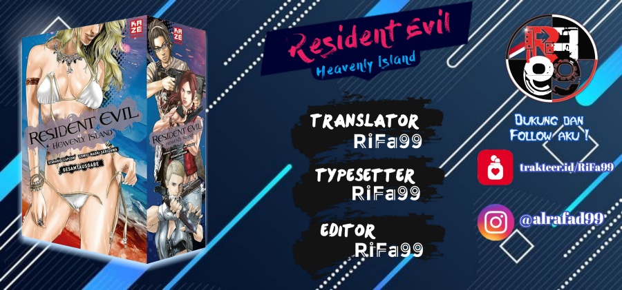 Halaman 1 dari Biohazard - Heavenly Island Chapter 5