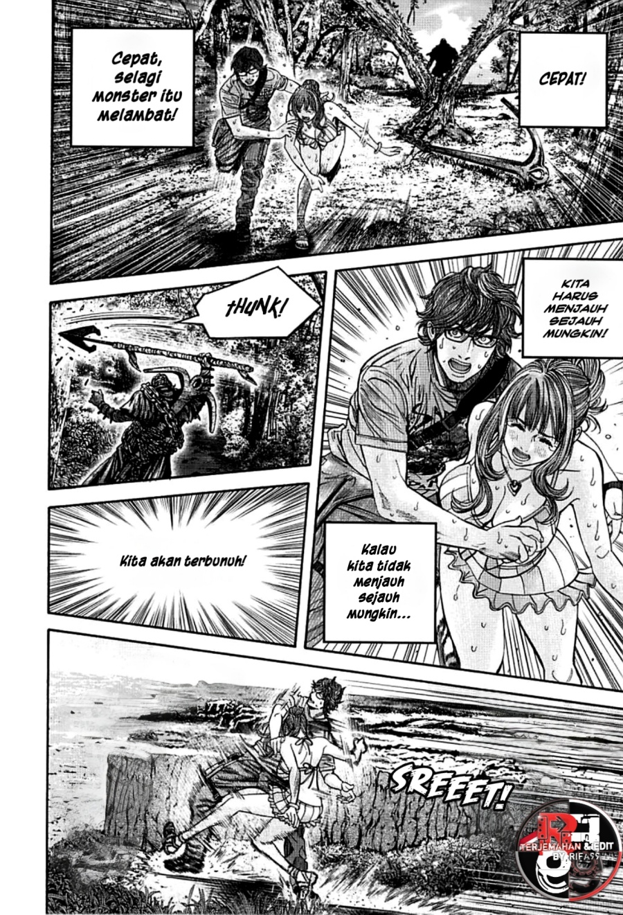 Halaman 13 dari Biohazard - Heavenly Island Chapter 5