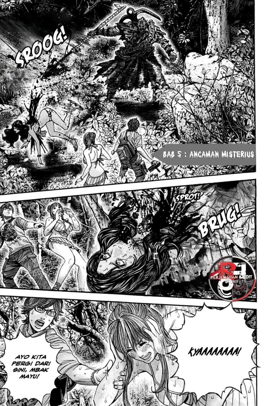 Halaman 2 dari Biohazard - Heavenly Island Chapter 5