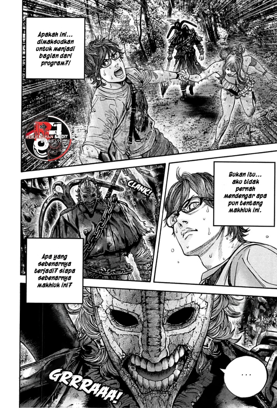 Halaman 3 dari Biohazard - Heavenly Island Chapter 5