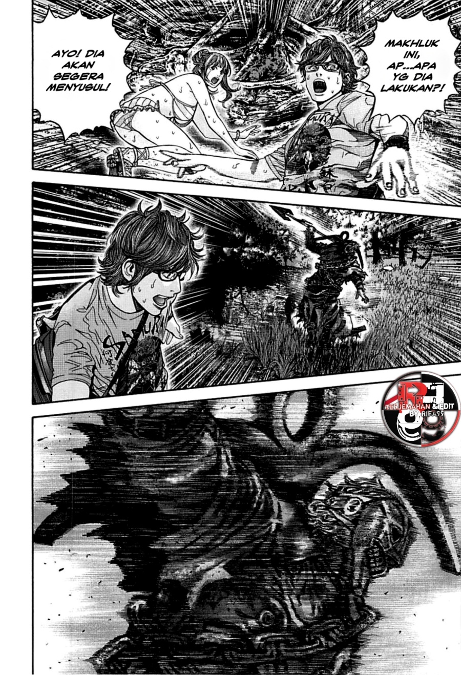 Halaman 9 dari Biohazard - Heavenly Island Chapter 5