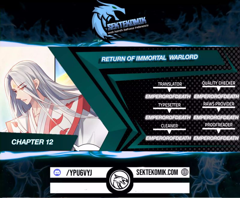 Halaman 1 dari Return of Immortal Warlord Chapter 12