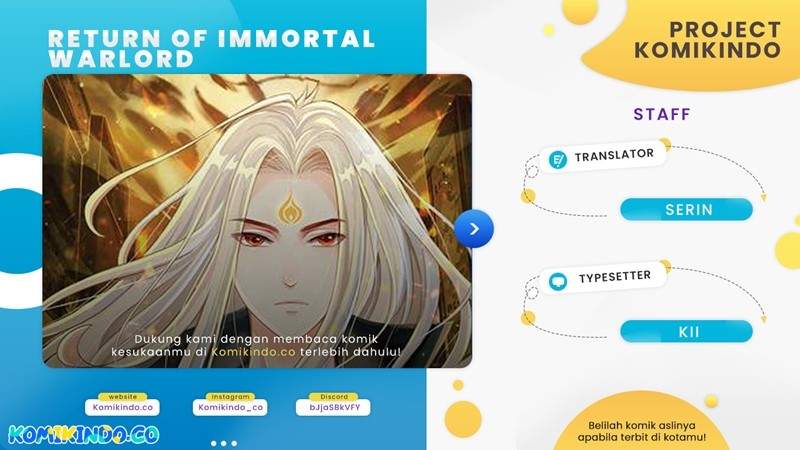 Halaman 1 dari Return of Immortal Warlord - Chapter 6