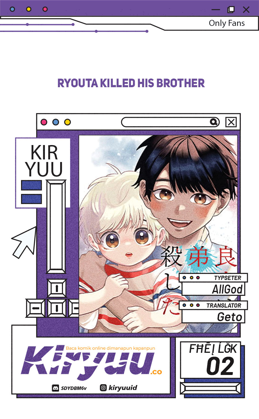 Halaman 1 dari Ryota Killed His Brother Chapter 2
