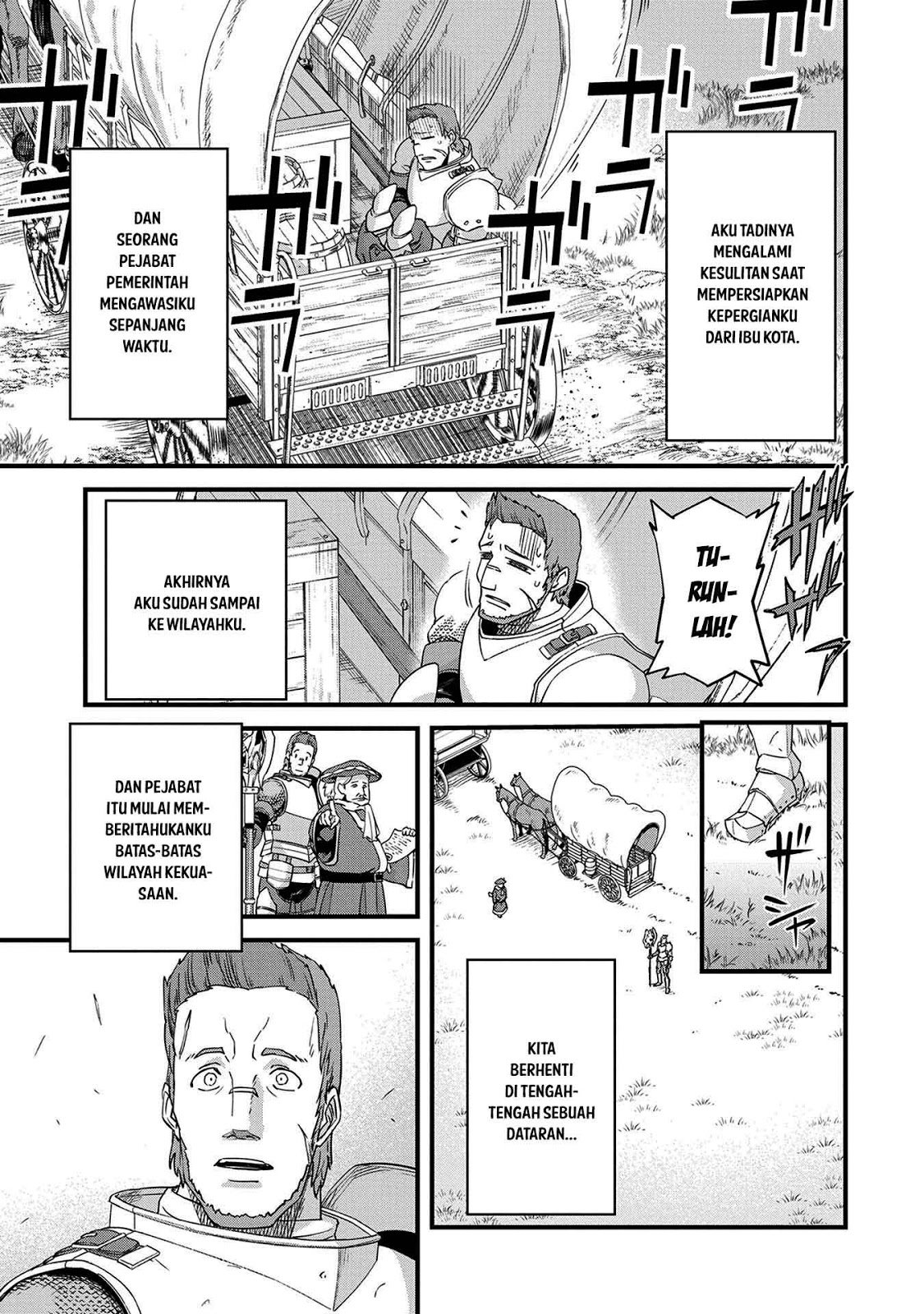 Halaman 8 dari Ryoumin 0-nin Start no Henkyou Ryoushusama Chapter 1