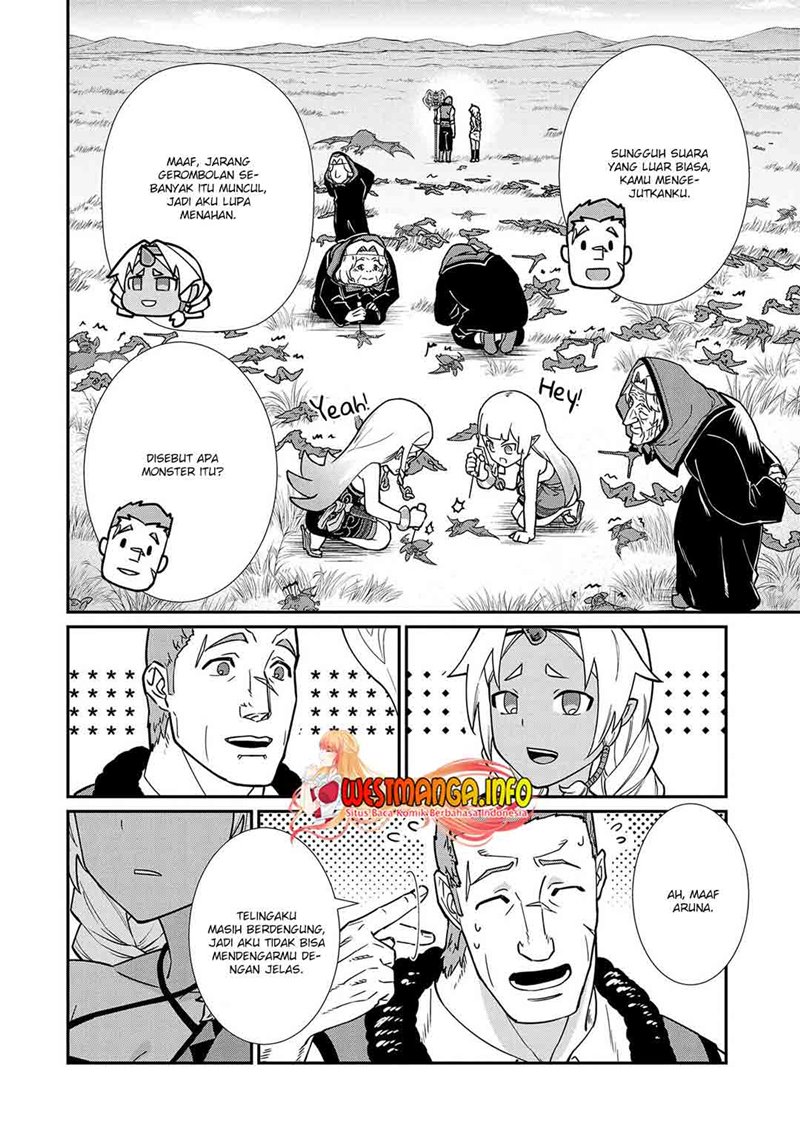 Halaman 34 dari Ryoumin 0-nin Start no Henkyou Ryoushusama Chapter 11