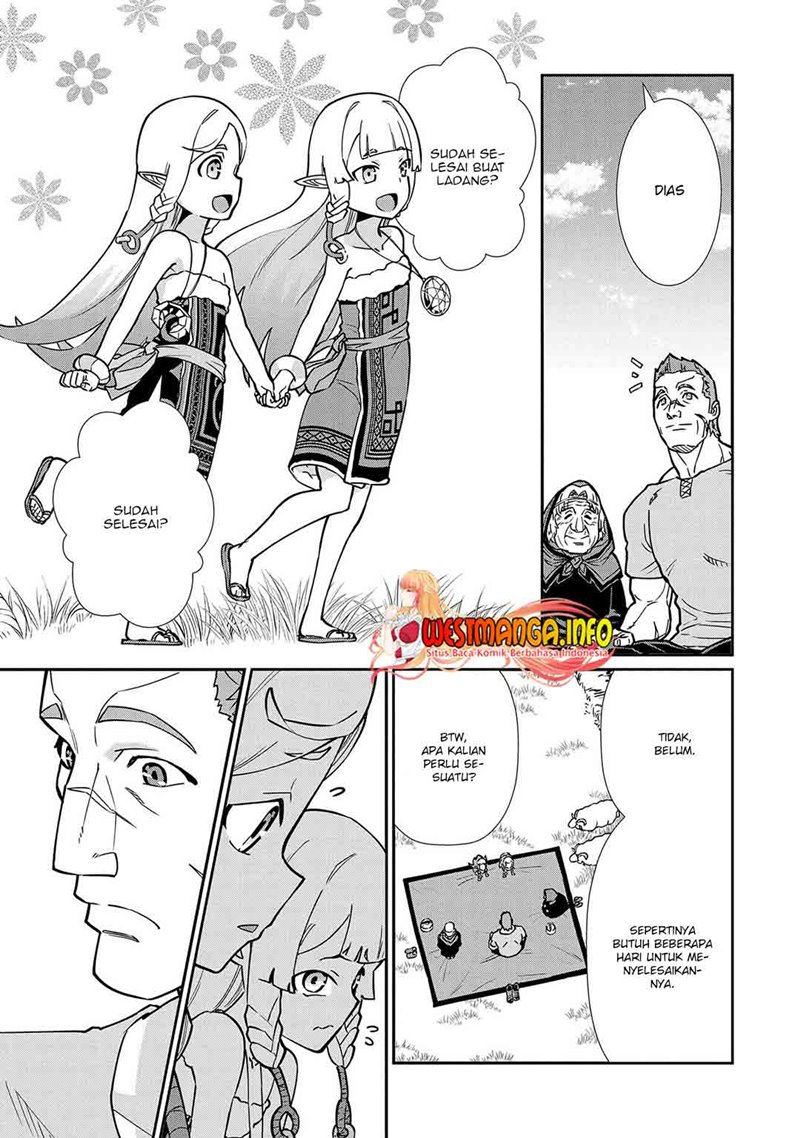 Halaman 10 dari Ryoumin 0-nin Start no Henkyou Ryoushusama Chapter 13