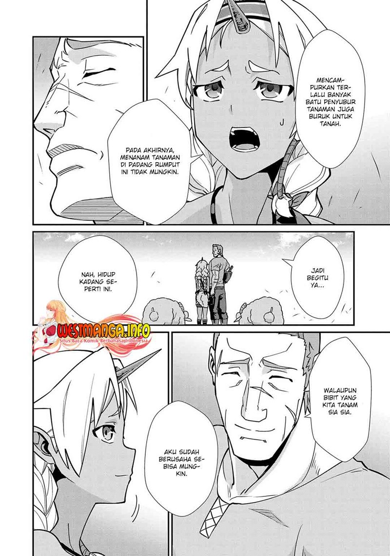 Halaman 28 dari Ryoumin 0-nin Start no Henkyou Ryoushusama Chapter 13