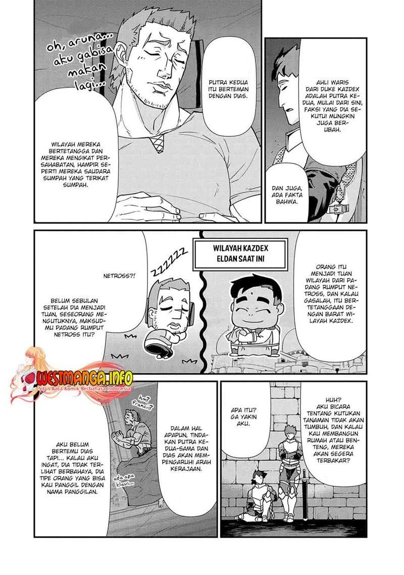 Halaman 33 dari Ryoumin 0-nin Start no Henkyou Ryoushusama Chapter 14