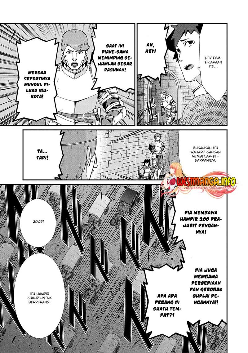 Halaman 34 dari Ryoumin 0-nin Start no Henkyou Ryoushusama Chapter 14