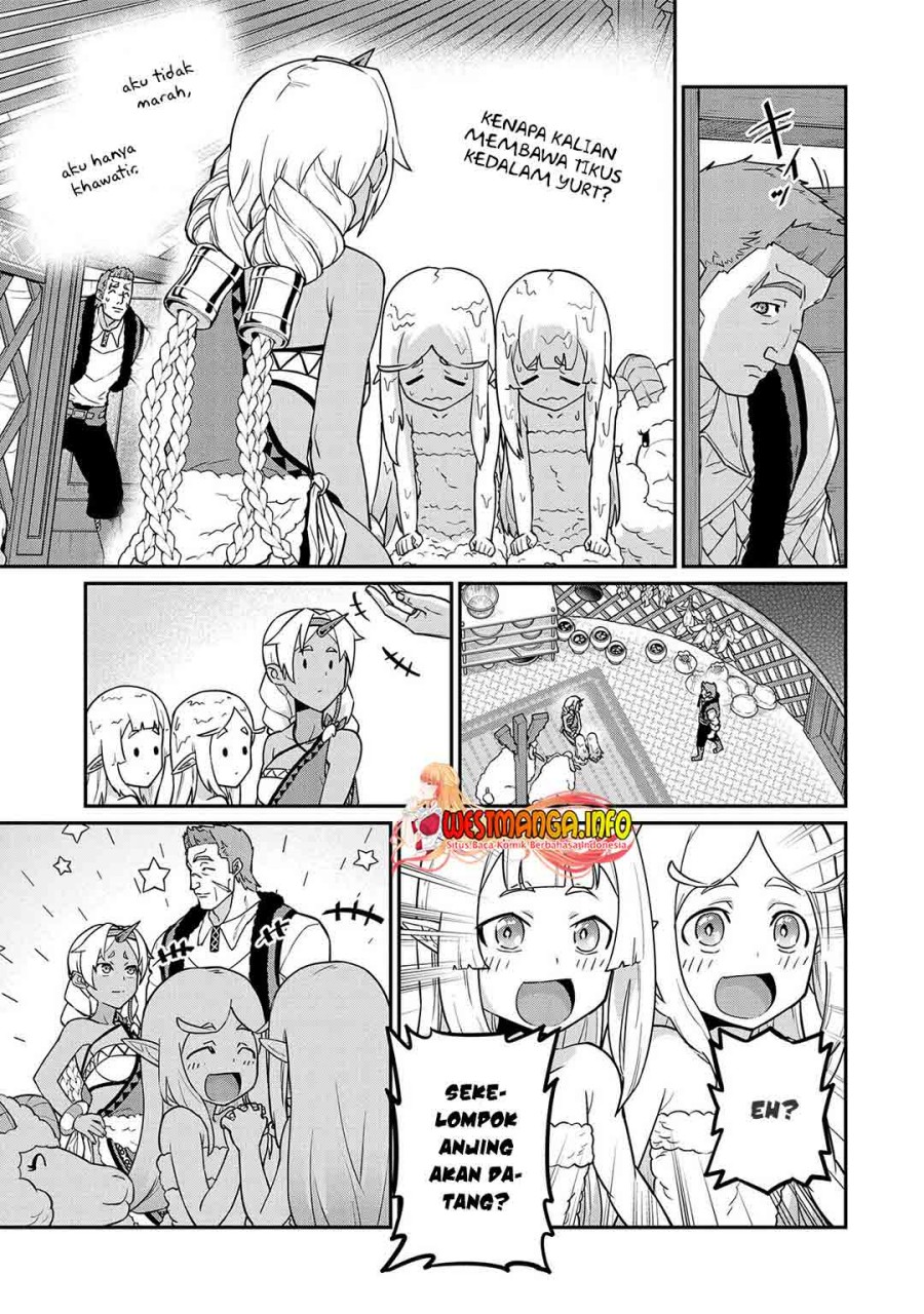 Halaman 16 dari Ryoumin 0-nin Start no Henkyou Ryoushusama Chapter 15