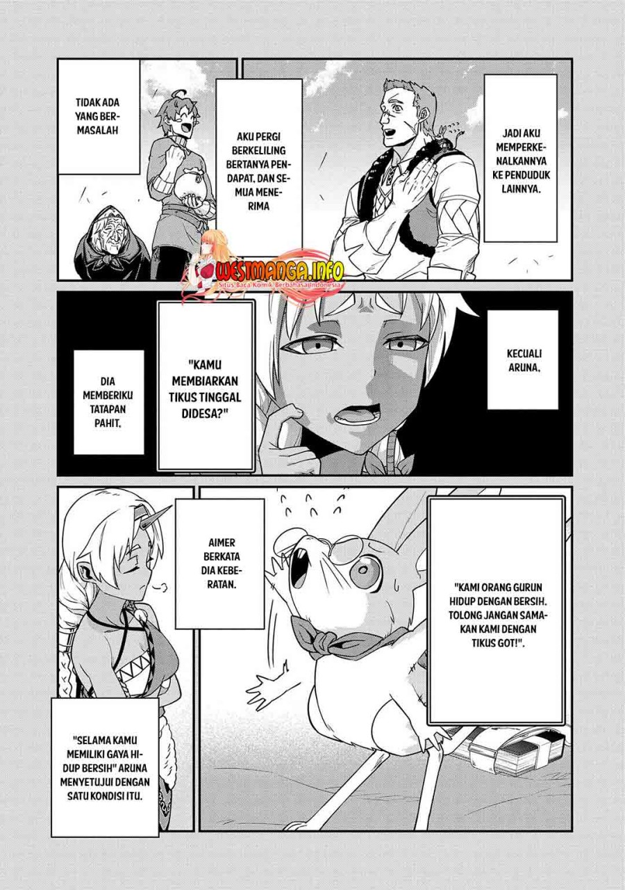 Halaman 22 dari Ryoumin 0-nin Start no Henkyou Ryoushusama Chapter 15