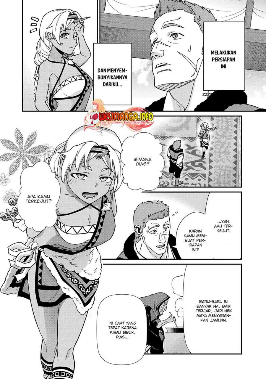 Halaman 28 dari Ryoumin 0-nin Start no Henkyou Ryoushusama Chapter 15