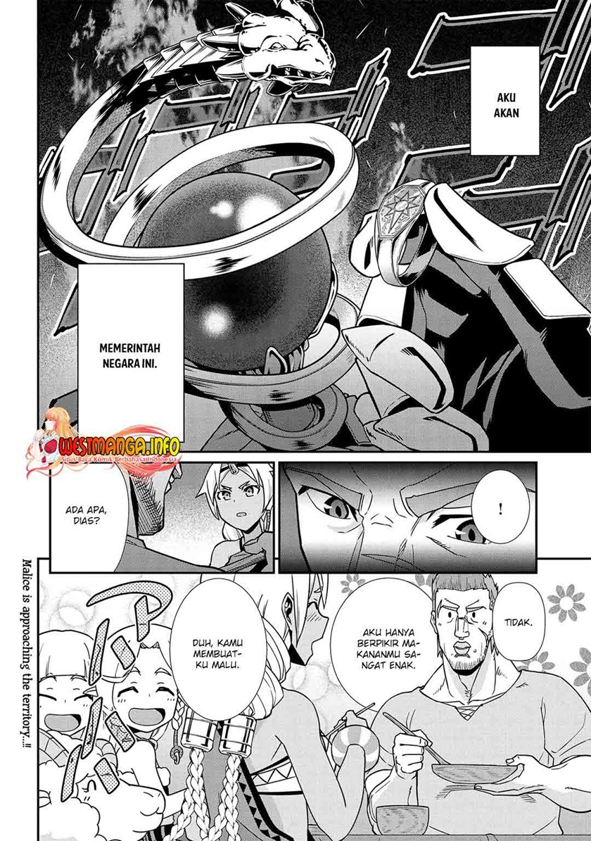 Halaman 35 dari Ryoumin 0-nin Start no Henkyou Ryoushusama Chapter 17