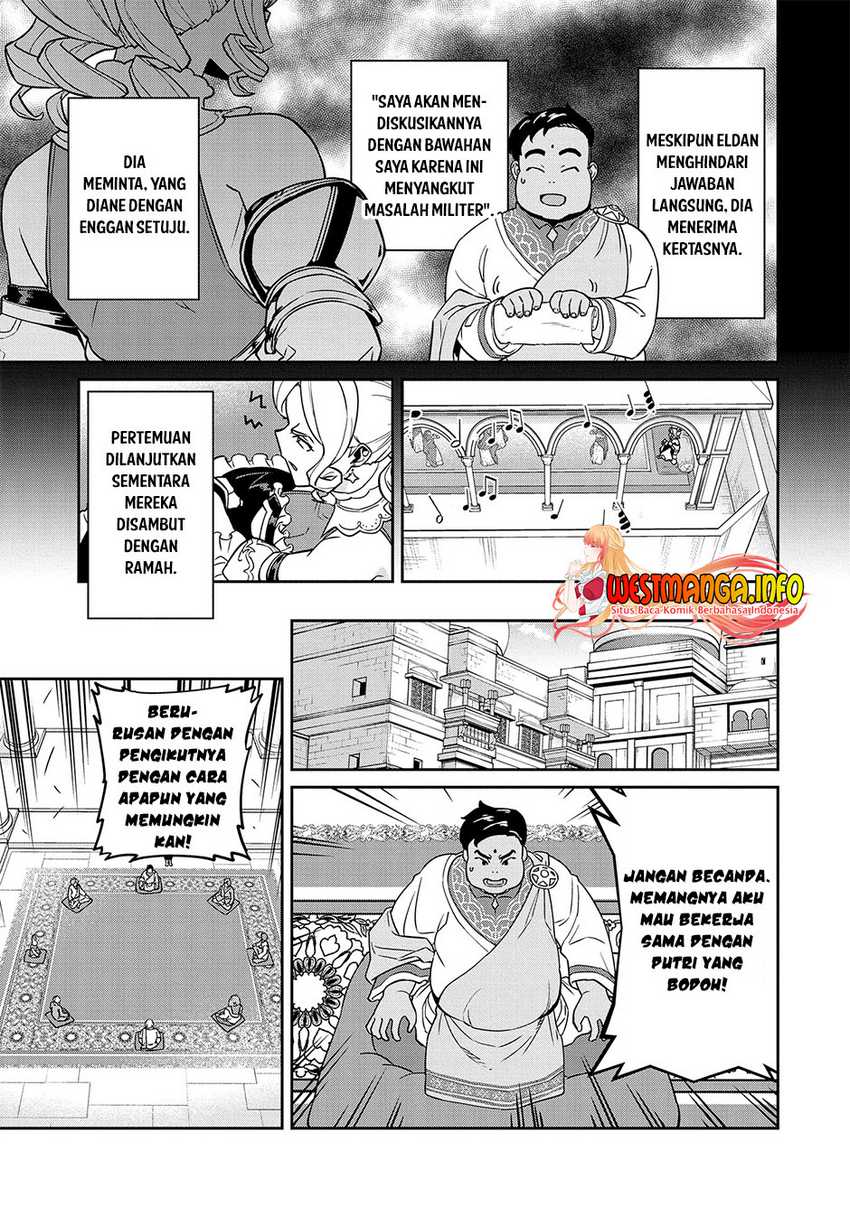 Halaman 14 dari Ryoumin 0-nin Start no Henkyou Ryoushusama Chapter 18
