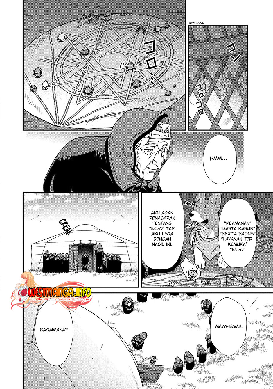 Halaman 16 dari Ryoumin 0-nin Start no Henkyou Ryoushusama Chapter 19