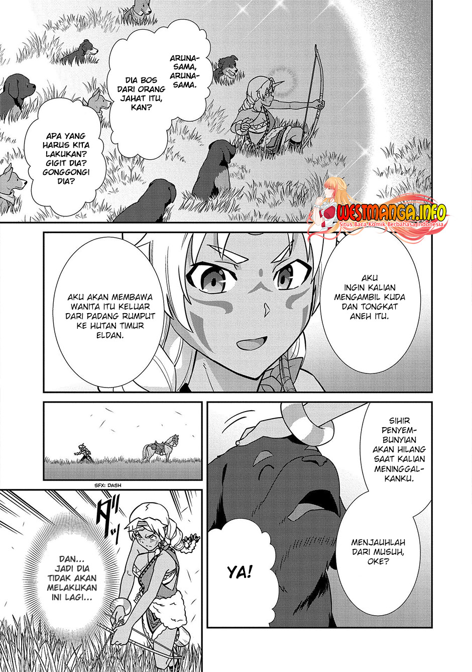 Halaman 24 dari Ryoumin 0-nin Start no Henkyou Ryoushusama Chapter 19