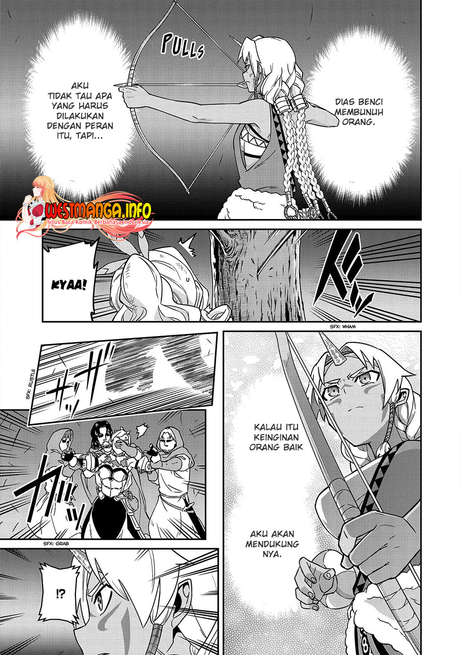 Halaman 27 dari Ryoumin 0-nin Start no Henkyou Ryoushusama Chapter 19