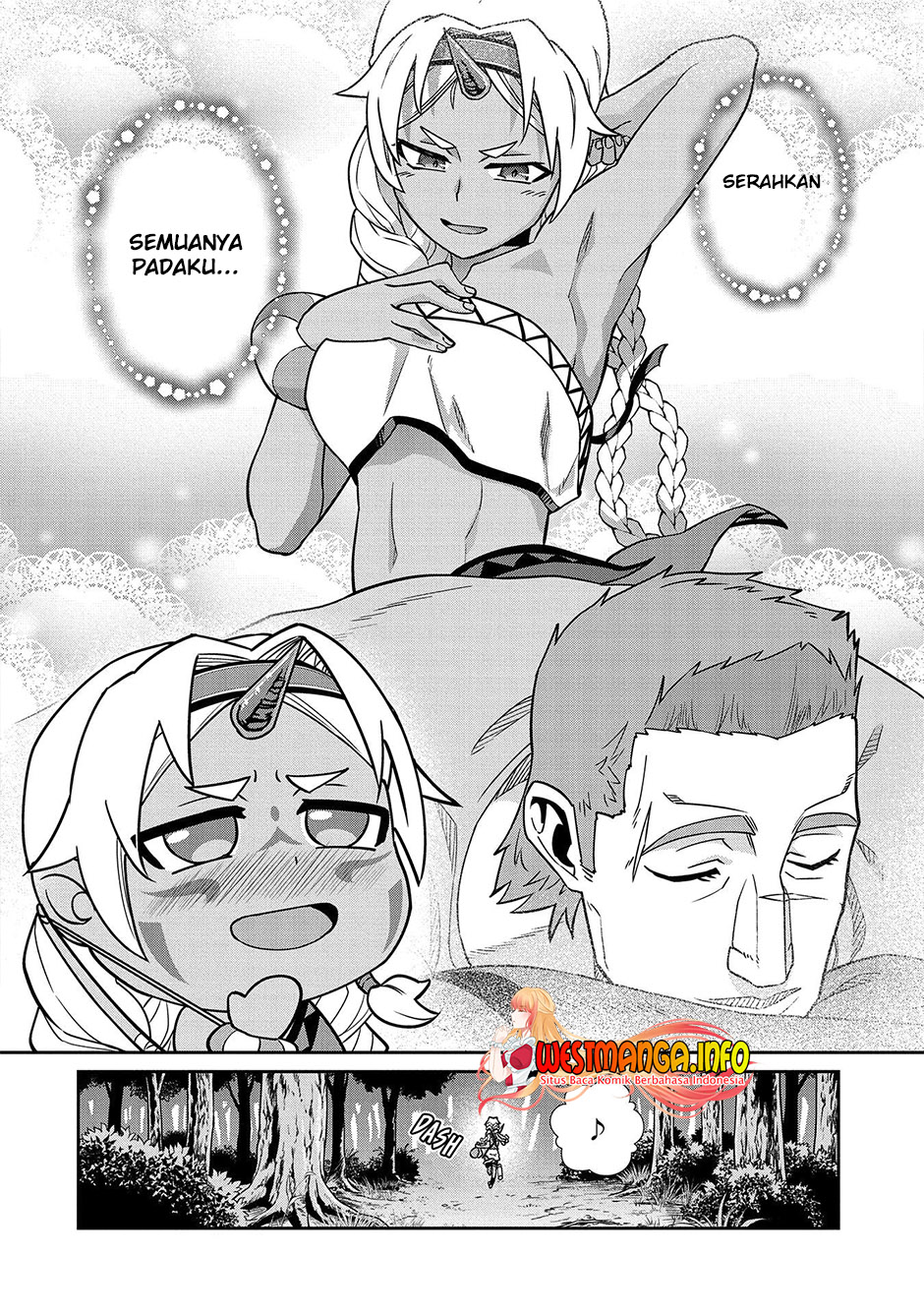 Halaman 34 dari Ryoumin 0-nin Start no Henkyou Ryoushusama Chapter 19