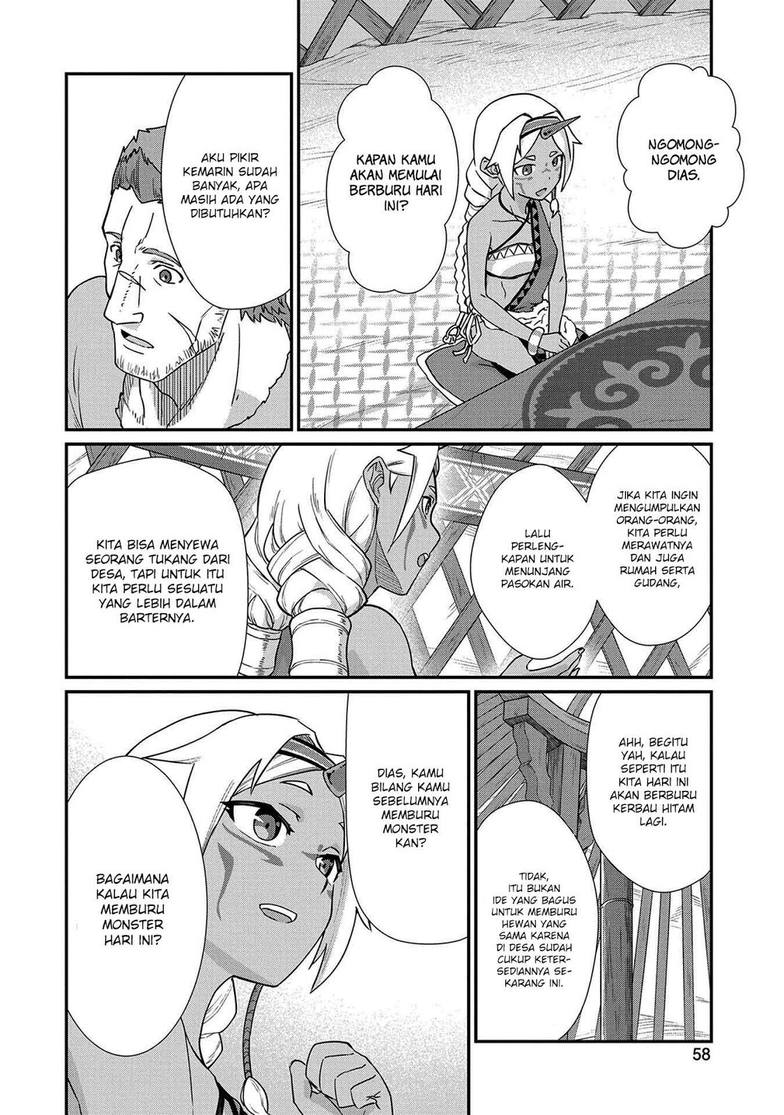 Halaman 24 dari Ryoumin 0-nin Start no Henkyou Ryoushusama Chapter 2