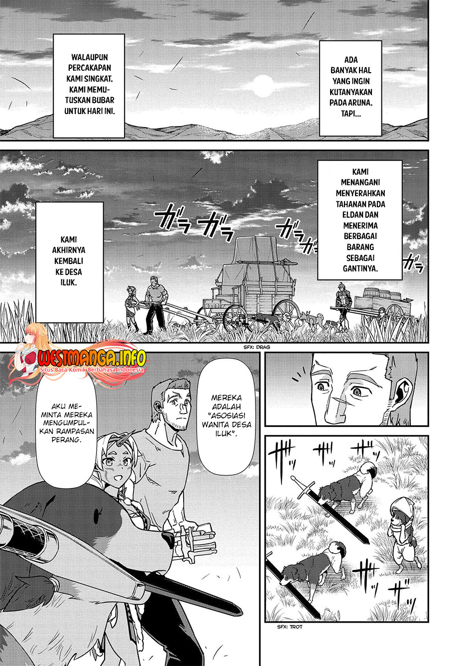 Halaman 14 dari Ryoumin 0-nin Start no Henkyou Ryoushusama Chapter 20