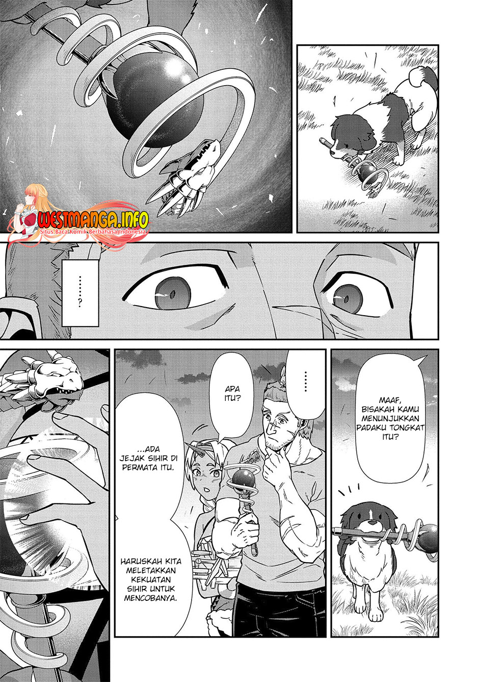 Halaman 16 dari Ryoumin 0-nin Start no Henkyou Ryoushusama Chapter 20
