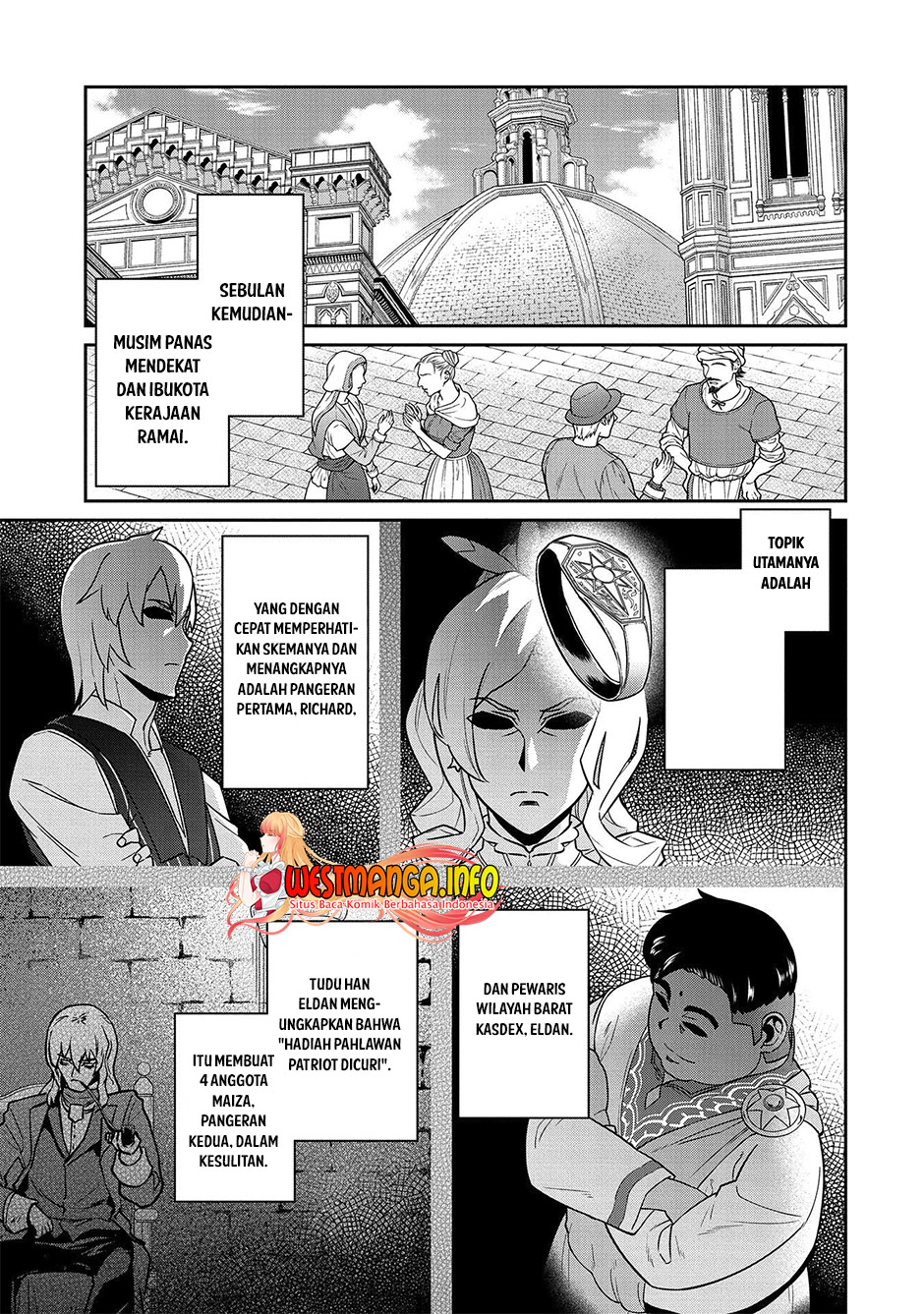 Halaman 24 dari Ryoumin 0-nin Start no Henkyou Ryoushusama Chapter 20