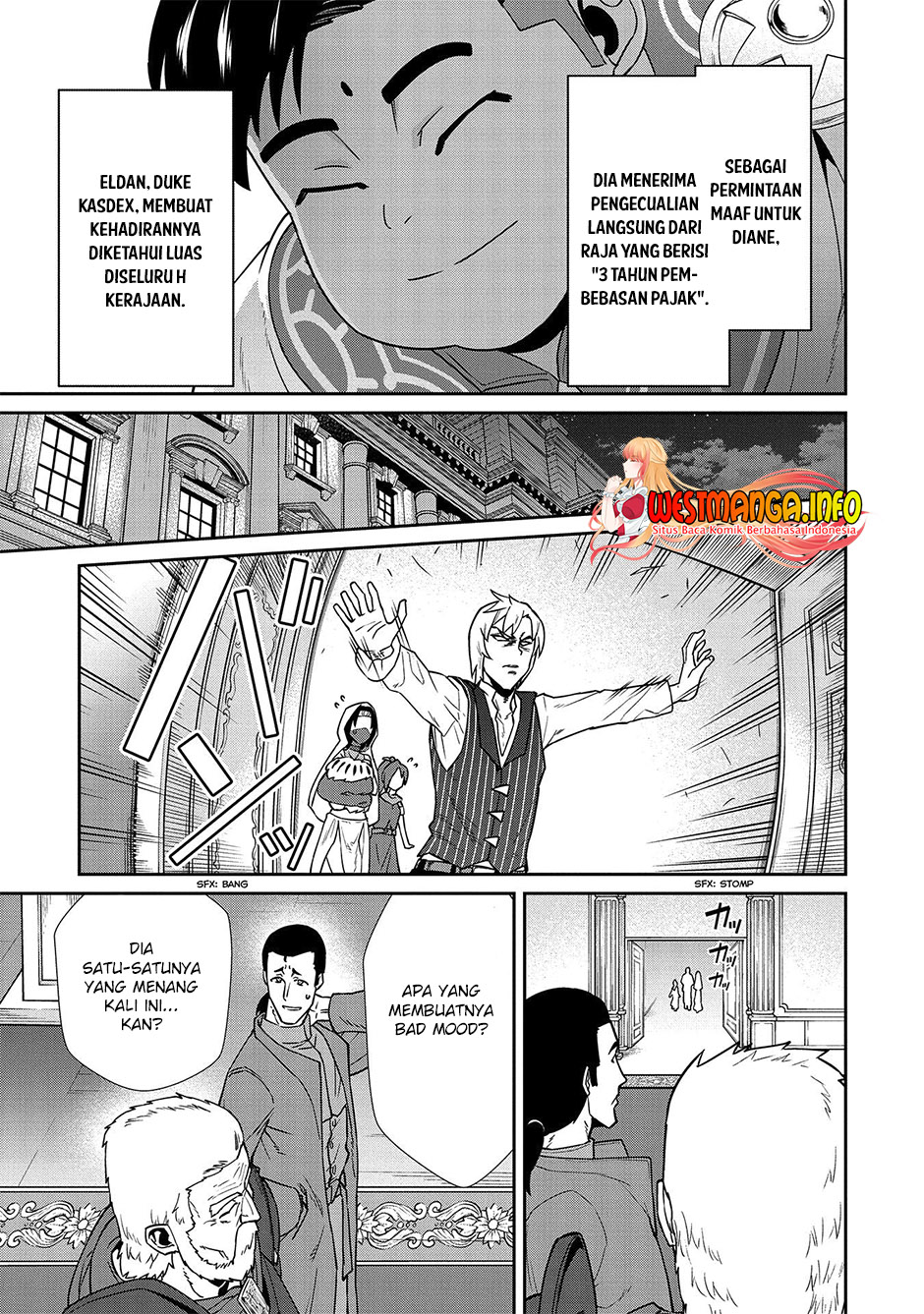 Halaman 27 dari Ryoumin 0-nin Start no Henkyou Ryoushusama Chapter 20