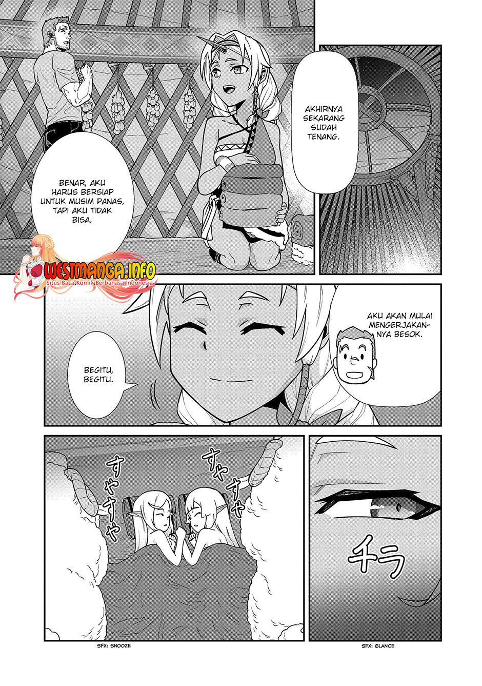 Halaman 32 dari Ryoumin 0-nin Start no Henkyou Ryoushusama Chapter 20