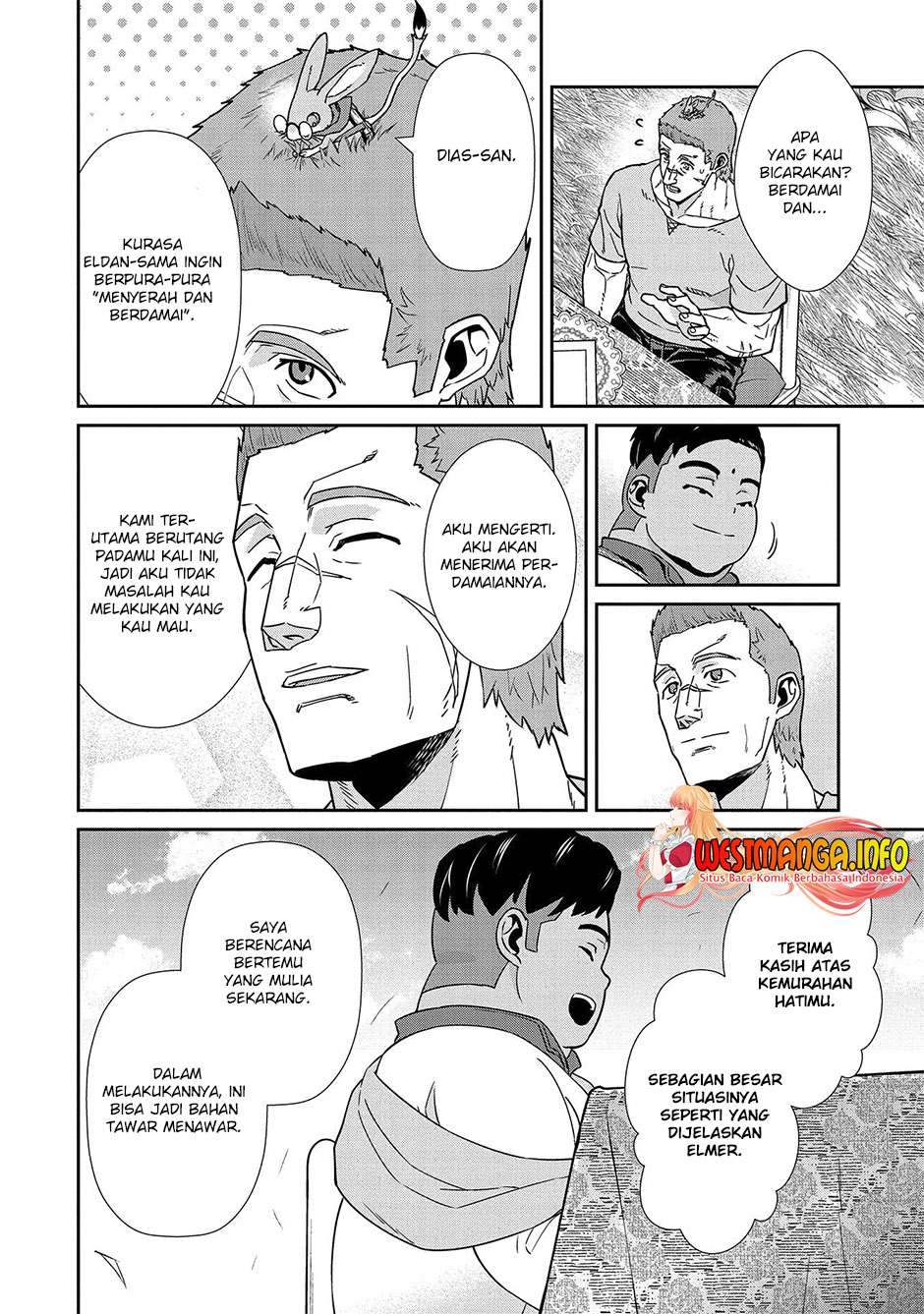 Halaman 9 dari Ryoumin 0-nin Start no Henkyou Ryoushusama Chapter 20