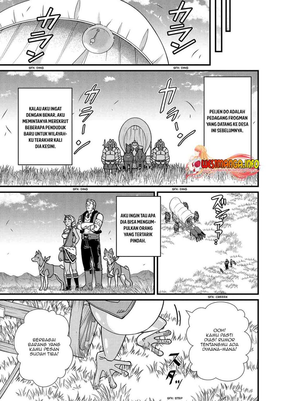 Halaman 11 dari Ryoumin 0-nin Start no Henkyou Ryoushusama Chapter 21