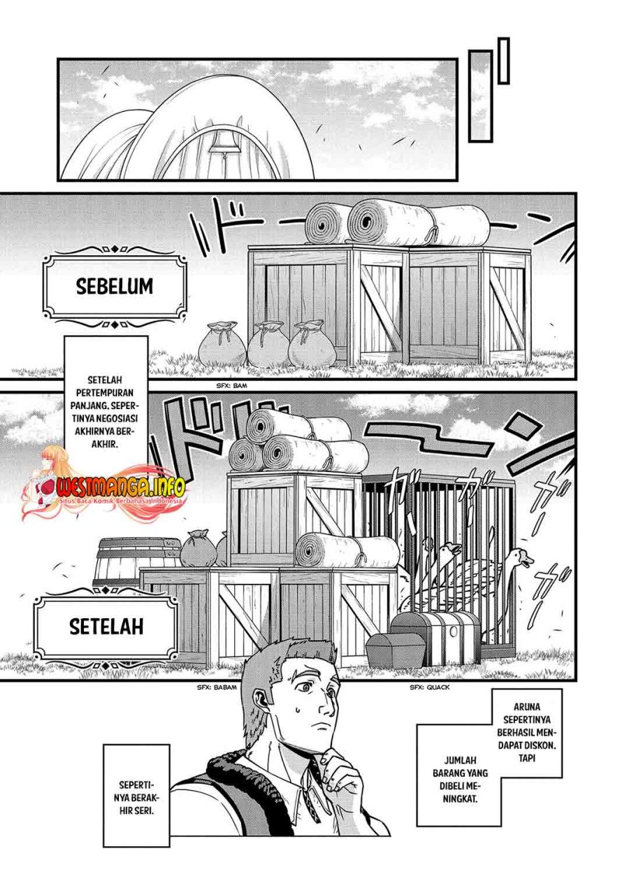 Halaman 27 dari Ryoumin 0-nin Start no Henkyou Ryoushusama Chapter 21
