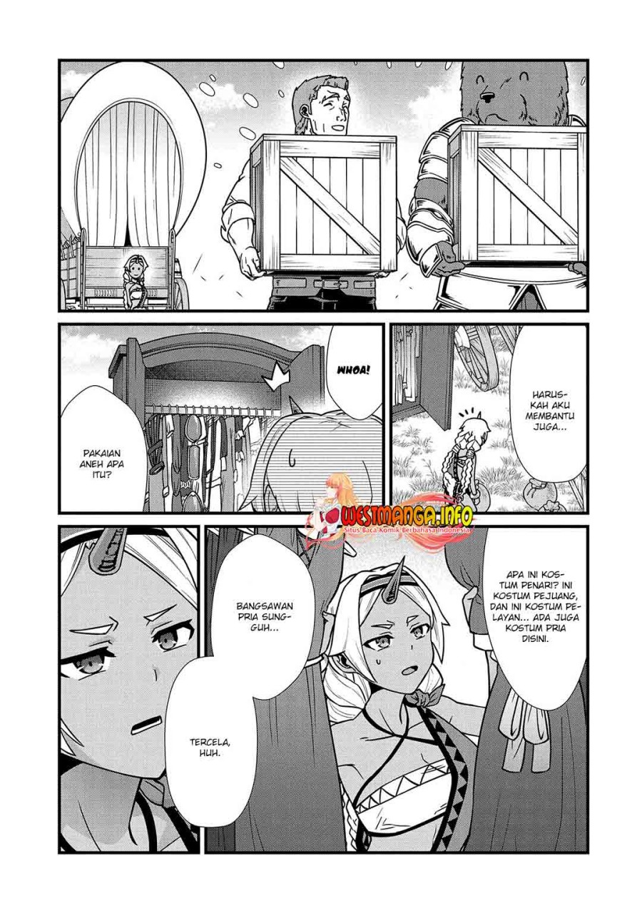 Halaman 31 dari Ryoumin 0-nin Start no Henkyou Ryoushusama Chapter 21